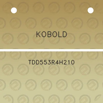 kobold-tdd553r4h210