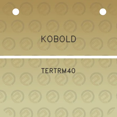 kobold-tertrm40