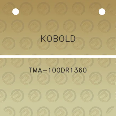 kobold-tma-100dr1360