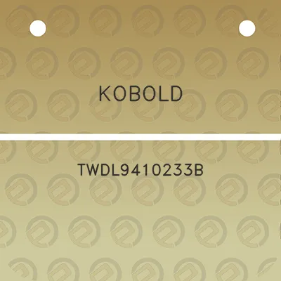 kobold-twdl9410233b