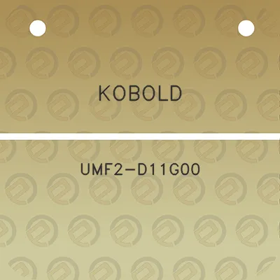 kobold-umf2-d11g00