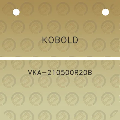 kobold-vka-210500r20b