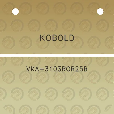 kobold-vka-3103ror25b