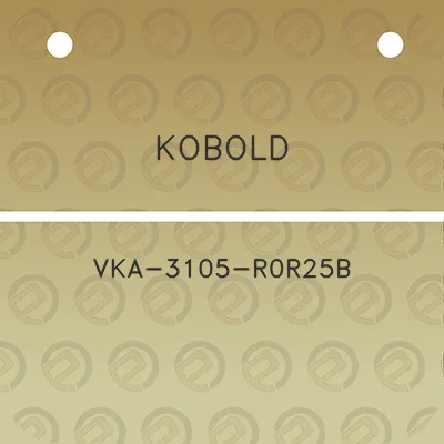 kobold-vka-3105-r0r25b