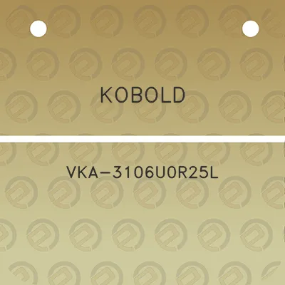 kobold-vka-3106u0r25l