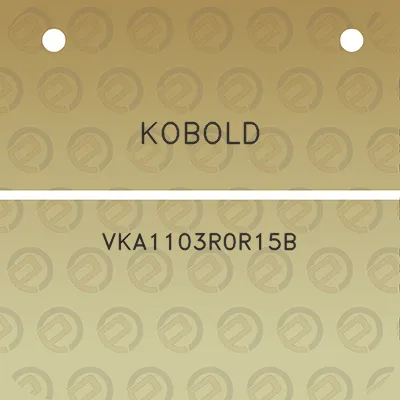 kobold-vka1103r0r15b