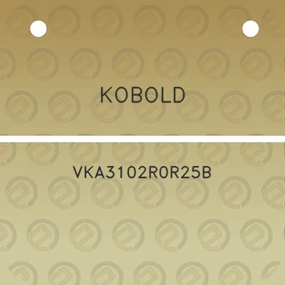 kobold-vka3102r0r25b