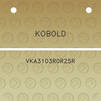 kobold-vka3103r0r25r