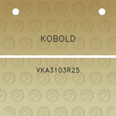 kobold-vka3103r25