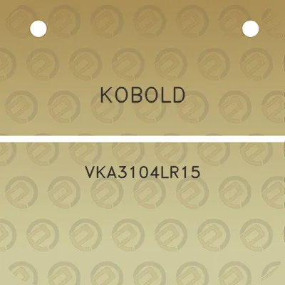 kobold-vka3104lr15