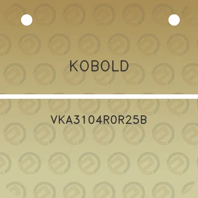 kobold-vka3104r0r25b