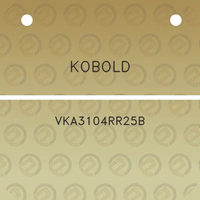 kobold-vka3104rr25b