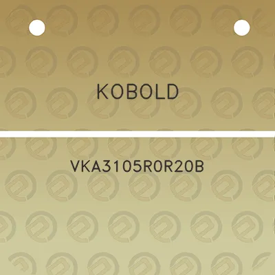 kobold-vka3105r0r20b