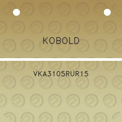 kobold-vka3105rur15