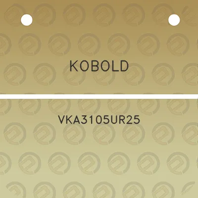 kobold-vka3105ur25