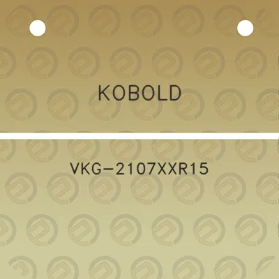 kobold-vkg-2107xxr15