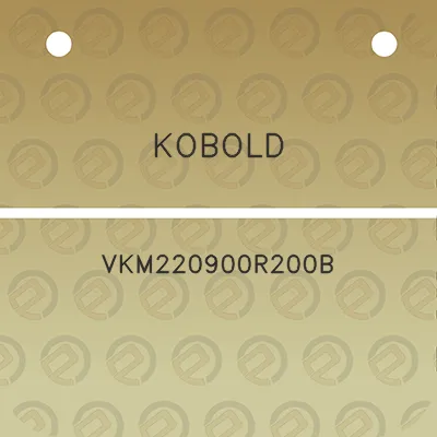 kobold-vkm220900r200b