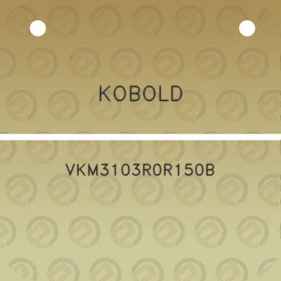 kobold-vkm3103r0r150b