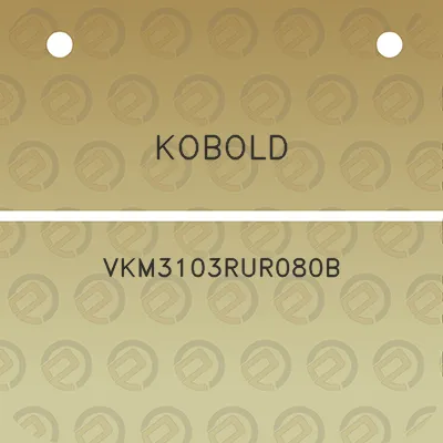 kobold-vkm3103rur080b