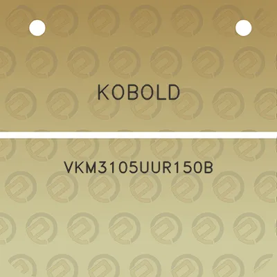 kobold-vkm3105uur150b