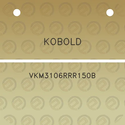 kobold-vkm3106rrr150b