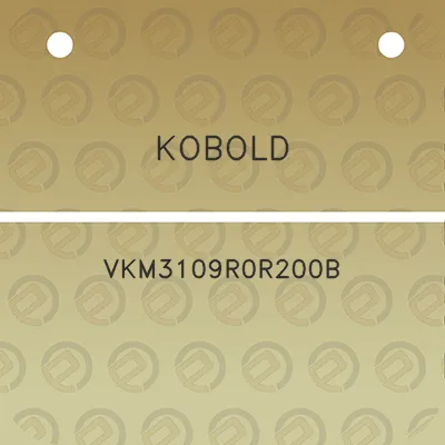 kobold-vkm3109r0r200b