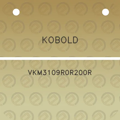 kobold-vkm3109r0r200r