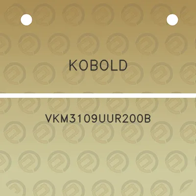 kobold-vkm3109uur200b