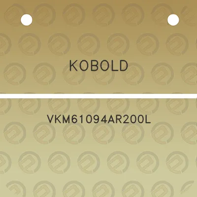 kobold-vkm61094ar200l