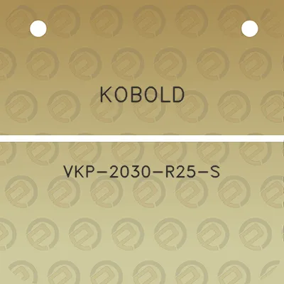 kobold-vkp-2030-r25-s