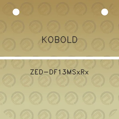 kobold-zed-df13msxrx