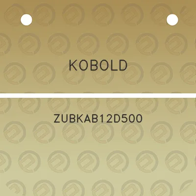 kobold-zubkab12d500