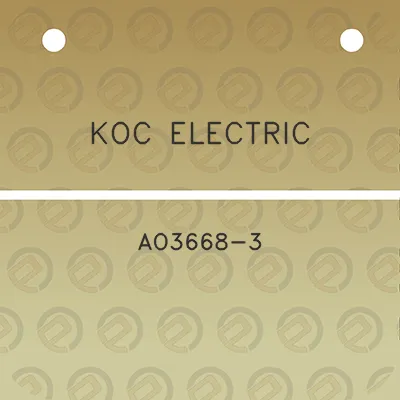 koc-electric-ao3668-3