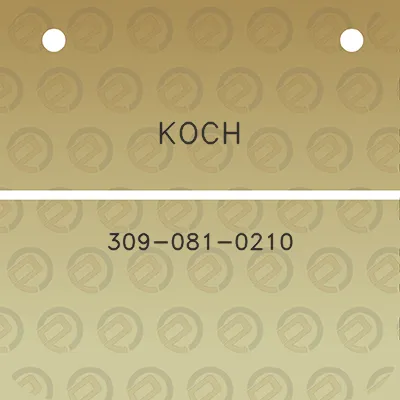 koch-309-081-0210