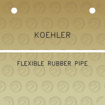 koehler-flexible-rubber-pipe