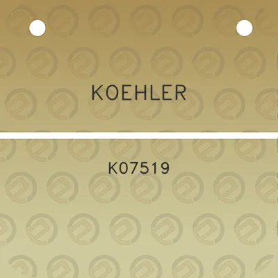 koehler-k07519