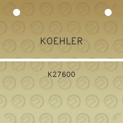 koehler-k27600