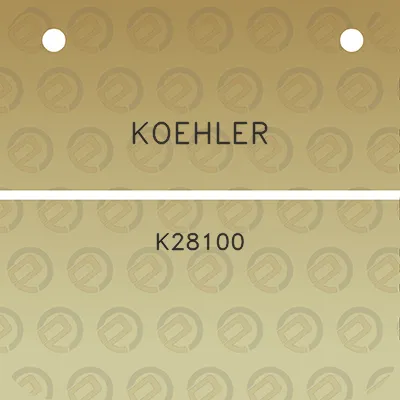 koehler-k28100