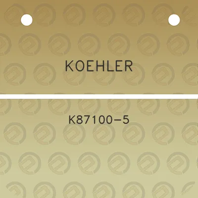 koehler-k87100-5