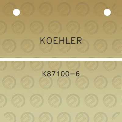 koehler-k87100-6