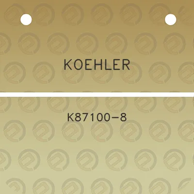 koehler-k87100-8