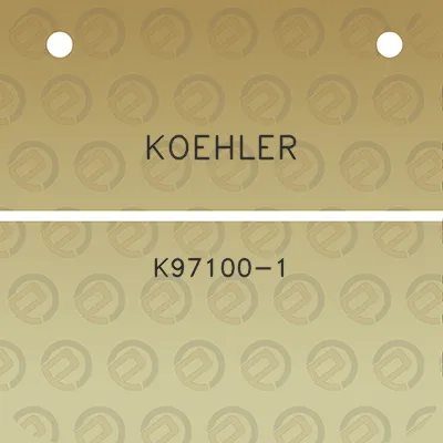 koehler-k97100-1