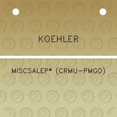 koehler-miscsalep-crmu-pmgo