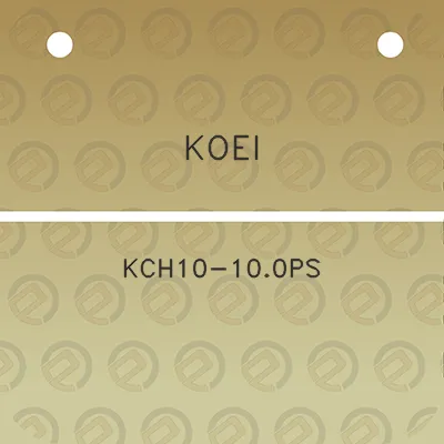 koei-kch10-100ps