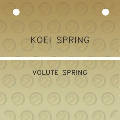 koei-spring-volute-spring