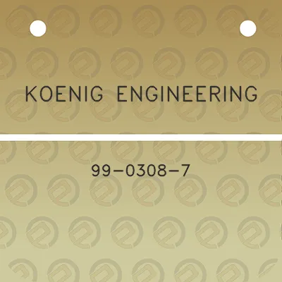 koenig-engineering-99-0308-7