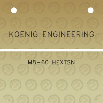 koenig-engineering-m8-60-hextsn