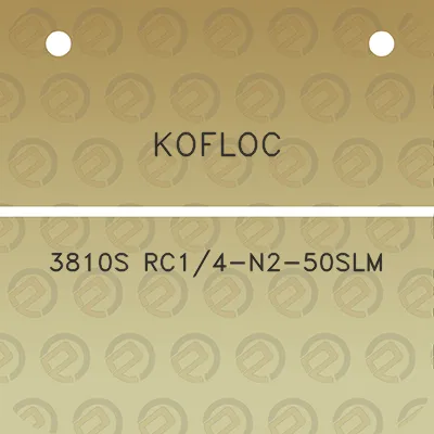 kofloc-3810s-rc14-n2-50slm