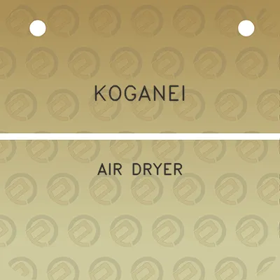 koganei-air-dryer