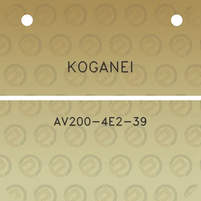 koganei-av200-4e2-39